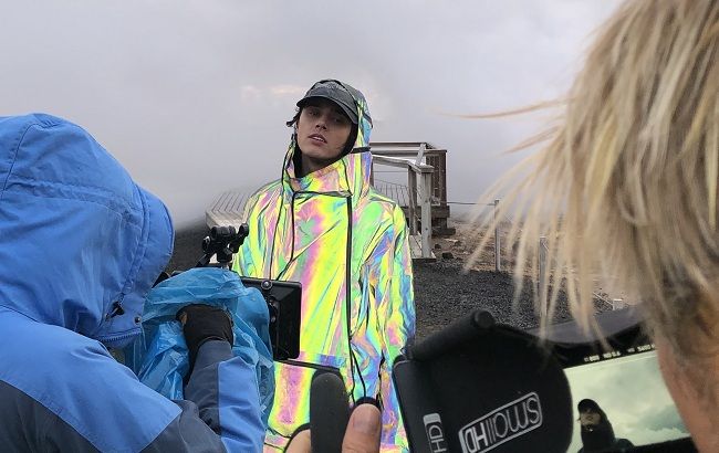 ALEKSEEV освоил "доску" для съемок нового клипа "Камень и Вода" (видео)