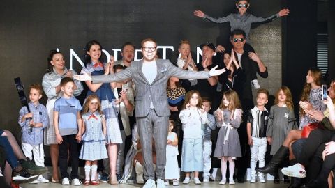 Андрей Джеджула, Артем Гагарин, Гайтана и другие: Андре Тан вывел на подиум звезд с их детьми