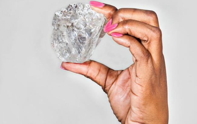 В Ботсване нашли крупнейший за последнее столетие алмаз
