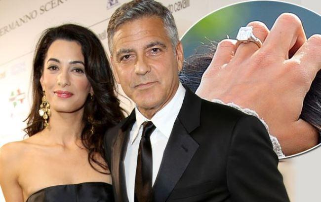 Дружина Джорджа Клуні перестане одягати обручку