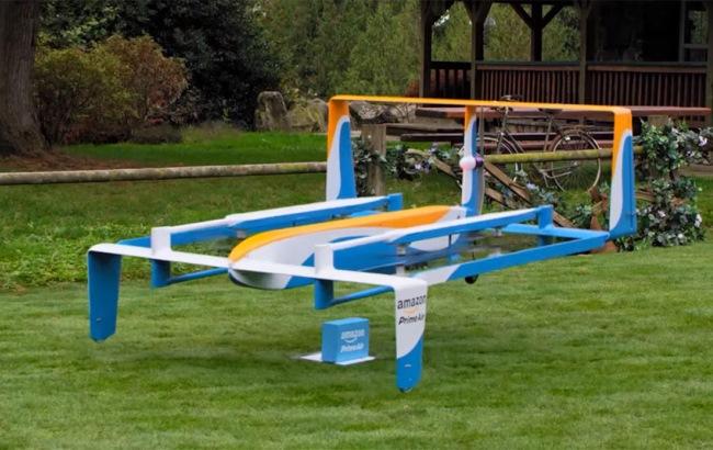 Компания Amazon показала, как будет работать доставка с помощью дронов