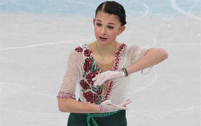 Московська фігуристка у вишиванці під "Щедрик" представила Україну на зимовій Олімпіаді (відео)