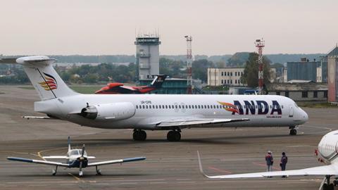 В аэропорту "Борисполь" экстренно сел самолет