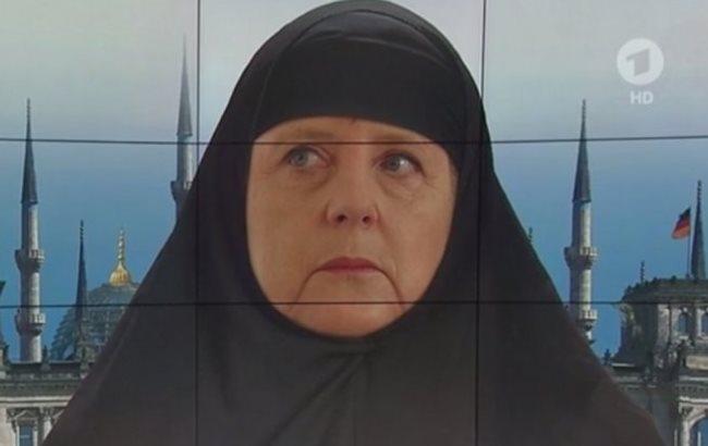 В Германии разгорелся скандал из-за "мусульманки Меркель"