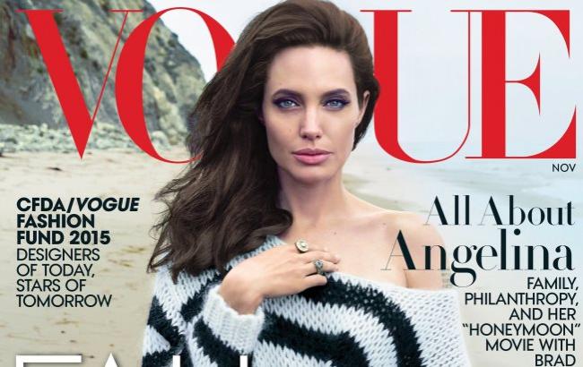 Сім'я Анджеліни Джолі і Бреда Пітта прикрасила листопадовий номер Vogue