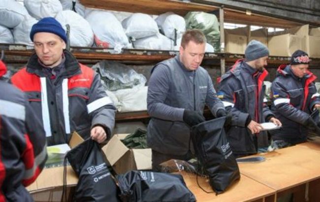 "Метинвест" передал на передовую 7 тысяч термокомплектов на 12 млн гривен