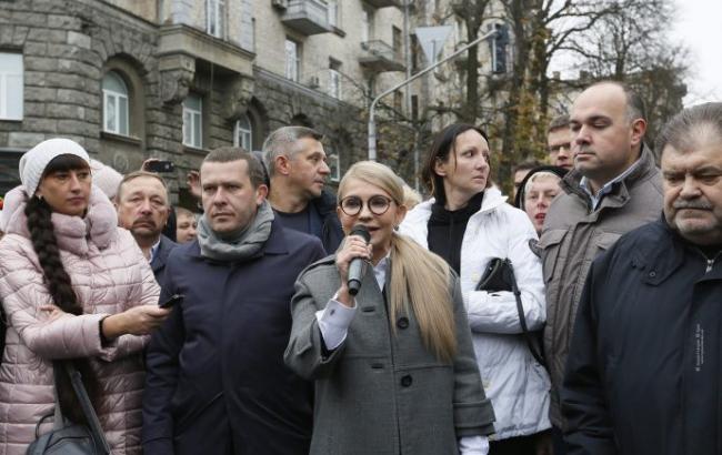 За ініціативи Тимошенко в Україні проходять акції проти підвищення цін на газ