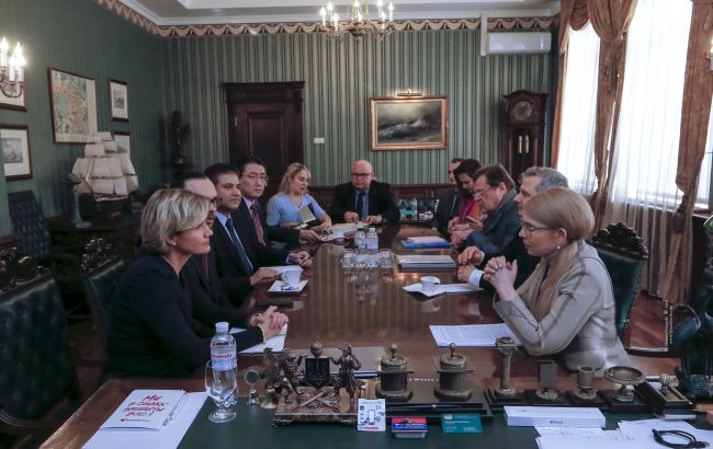 Тимошенко встретилась с директором Всемирного банка в Украине