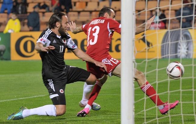Вірменія "злила" матч Албанії за 2 млн євро