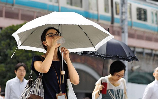В Японии из-за аномальной жары пострадали тысячи людей