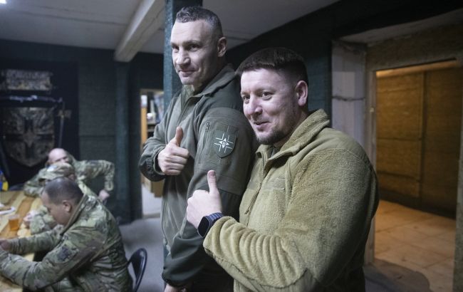 Кличко привіз дрони та РЕБи на передову "Свободі", штурмовикам, ТРО та 28 бригаді