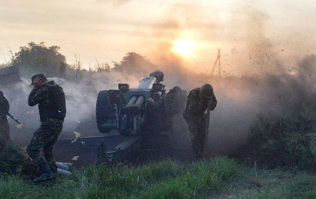 В районе Зайцево вечером произошло боевое столкновение сил АТО с боевиками