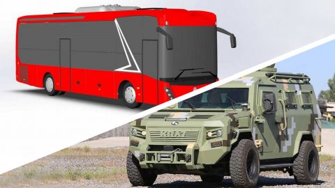 ВСУ закупила броневики КрАЗ "Кугуар", а "Эталон" обещает новый автобус. Главное из мира авто