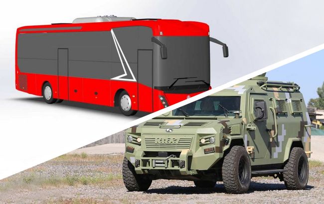 ВСУ закупила бронеавтомобілі КрАЗ "Кугуар", а "Еталон" обіцяє новий автобус. Головне зі світу авто