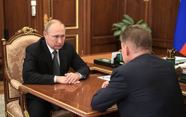 Путін дав вказівки главі "Газпрому" перед переговорами з Україною