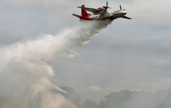 Площа лісової пожежі в Чорнобильській зоні зменшилася до 10 гектарів
