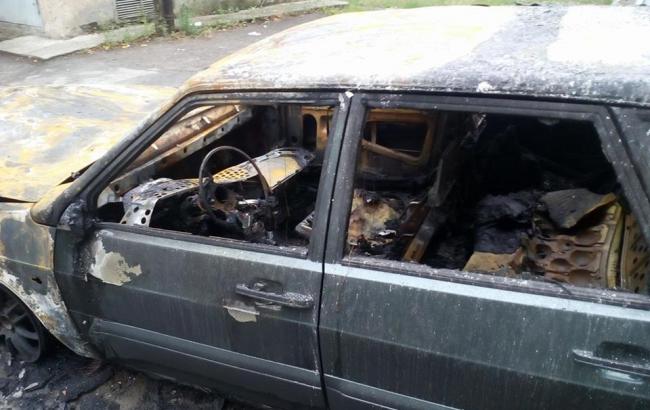 У Харкові згоріло авто главреда місцевого видання