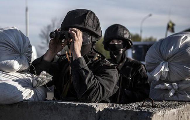 Боевики обстреляли позиции сил АТО в районах Дебальцево, Никишино и Чермалыка, - штаб
