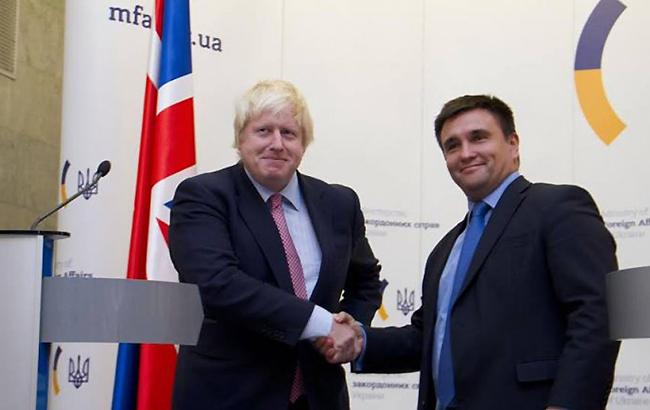 Климкин и Джонсон обсудили размещение выдворенных из РФ британских дипломатов в Украине