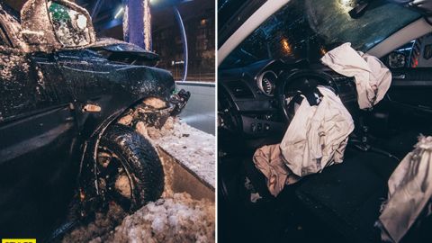 "Поцілувався" з підземним переходом: жахлива ДТП у Києві