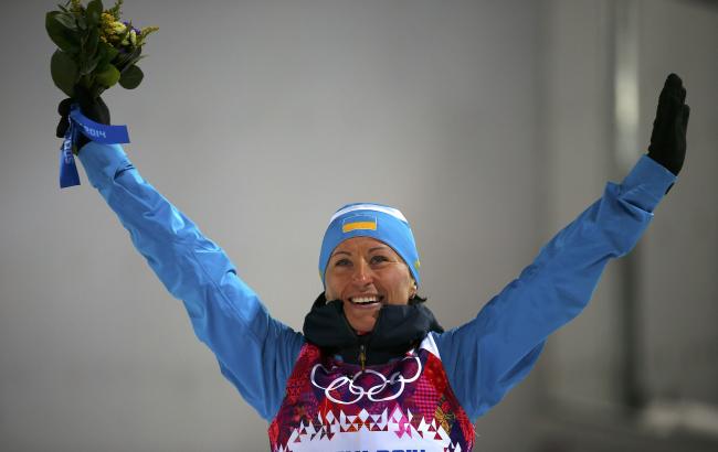 Биатлон: Валя Семеренко выиграла "бронзу" на этапе Кубка мира