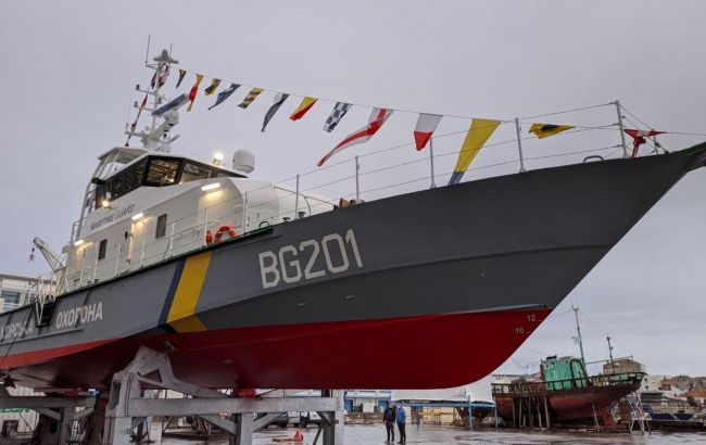 Во Франции построили первый катер для охраны морских границ Украины