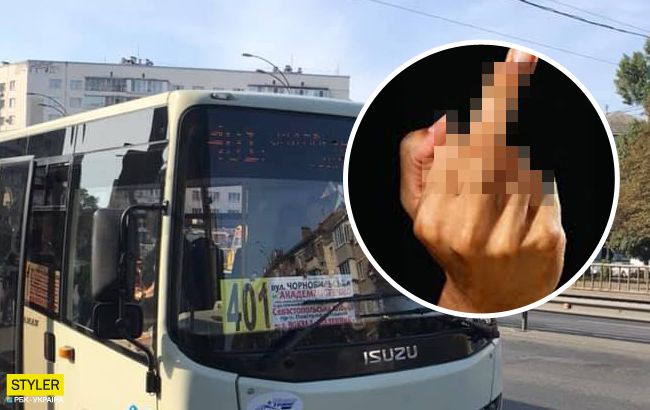 Не нравится, выйди: в Киеве маршрутчик устроил скандал с пассажирами