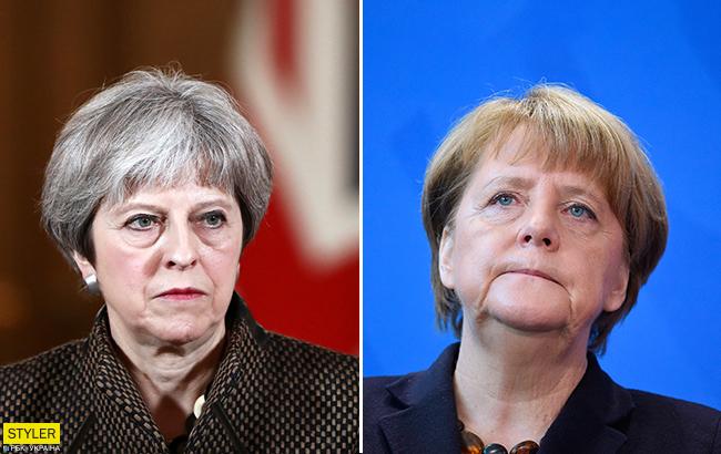 Публічно образила: між Меркель і Мей трапилася неприємна ситуація