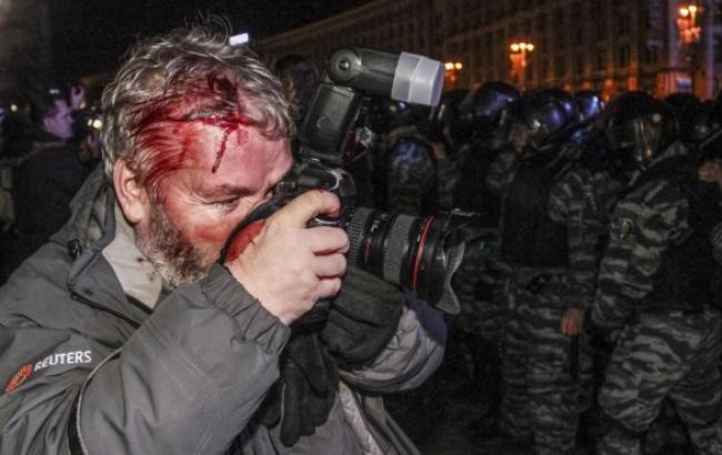 В Україні з початку Євромайдану зазнали нападу 170 журналістів, - ОБСЄ