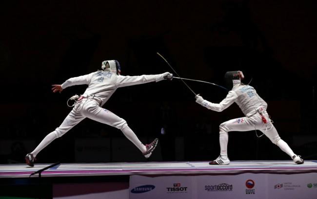 Українська команда виграла "срібло" на Кубку світу з фехтування