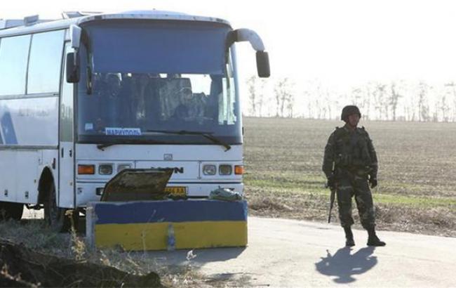 Госинспекция Украины прекратила пассажирское транспортное сообщение с зоной АТО