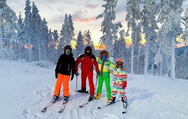 "В гостях у казки": Сергій Бабкін відвіз сім'ю в Лапландію