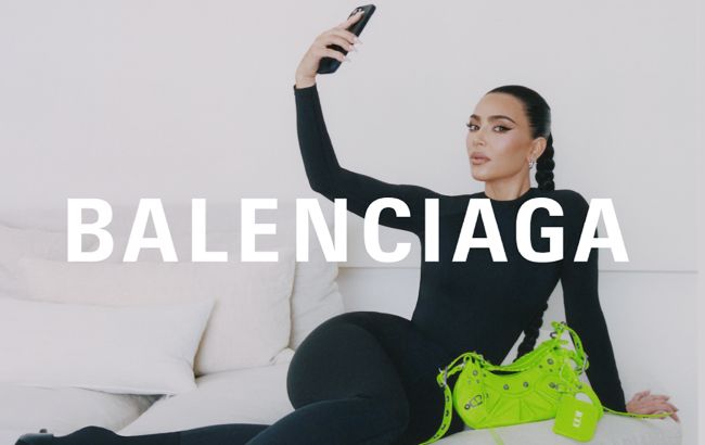 Кім Кардашьян стала обличчям нової рекламної кампанії Balenciaga