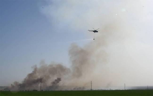 Ситуация в Балаклее: в ВСУ сообщили, что очагов пожара не наблюдается