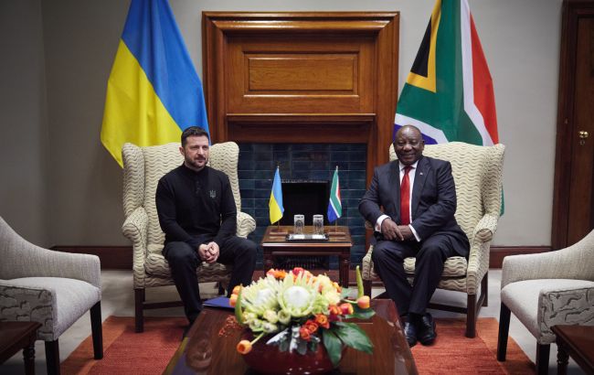 Рамафоса после разговора с Путиным созвонился с Зеленским: что сказал