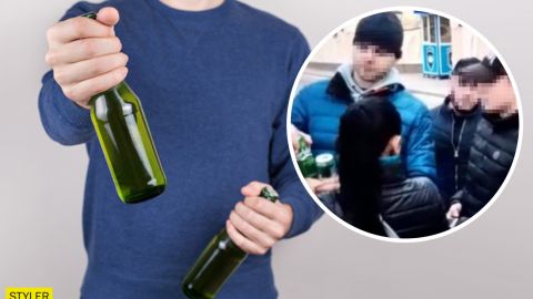 В центре Киева граждане России напали на украинцев: избили за распитие алкоголя