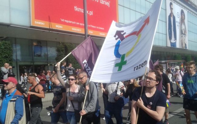 "Парад рівності" у столиці Польщі пройшов за участю політиків