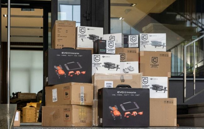 "Метинвест" передал разведчикам очередную партию техники на 7 млн гривен