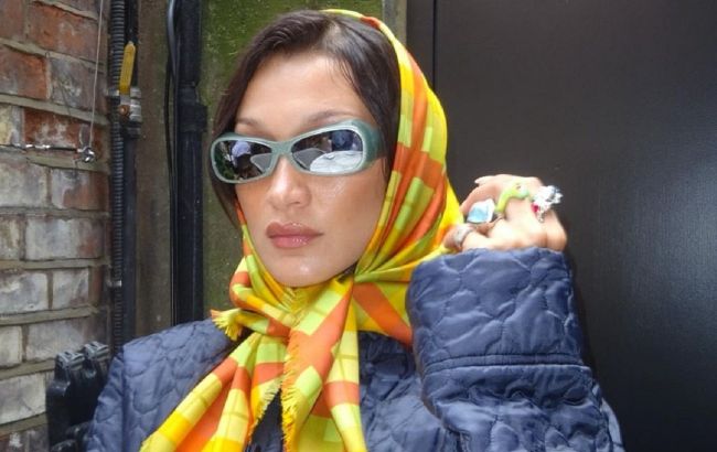 Белла Хадид показала самую модную альтернативу зимней шапке: подойдет всем