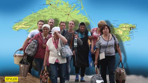 "Тоска по родине": в сети показали, как живут переселенцы из Крыма (видео)