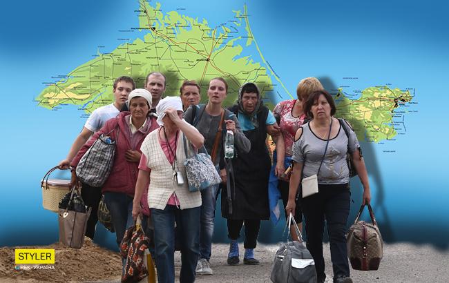"Туга за батьківщиною": в мережі показали, як живуть переселенці з Криму (відео)