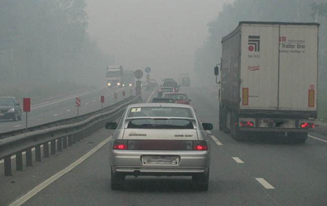 ГАИ предупреждает водителей о трех днях тумана