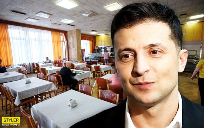 У Зеленського дешевше: чим годують у їдальні Адміністрації президента