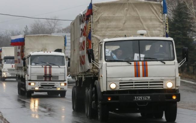 Российский "гумконвой" прибыл в Луганск и Макеевку