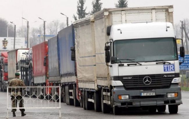 Минтранс России запретил движение украинских грузовиков