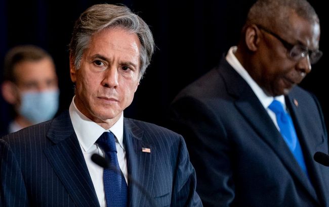 713 млн доларів допомоги і повернення дипломатів: про що повідомили Блінкен і Остін у Києві