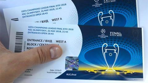 Фінал Ліги Чемпіонів: Рада ввела штрафи за продаж квитків неуповноваженими особами