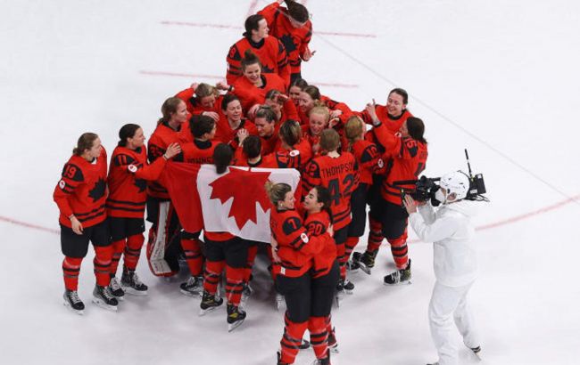 Женская сборная Канады по хоккею победила в финале Олимпийских игр