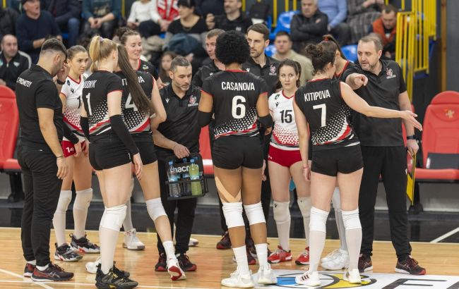 Волейбольный "Прометей" получил соперников в группе женской Лиги чемпионов