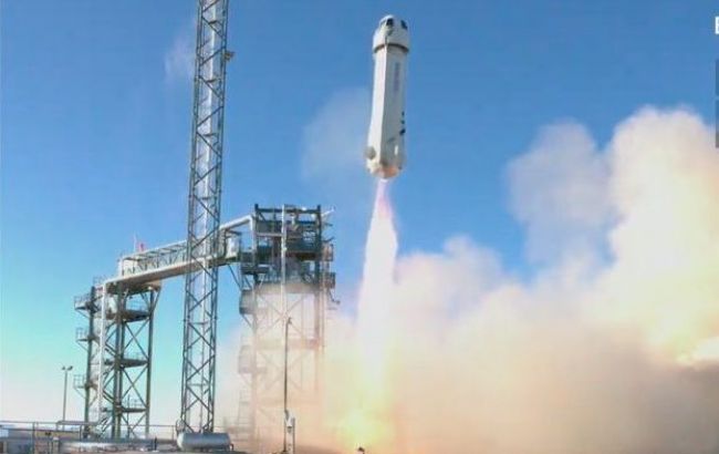 В США прошло успешное испытание ракеты для космического туризма